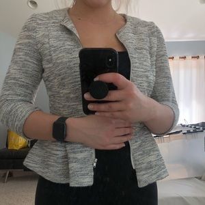 Grey jacket/cover up/blazer
